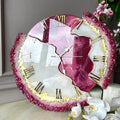 Pink Velvet Candy – Elegant Resin Wall Art